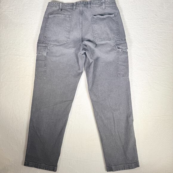 GAP Mens Straight Leg Cargo Pants 38x32 (36x30) Utilitarian Grunge Skater Y2K - Picture 3 of 10